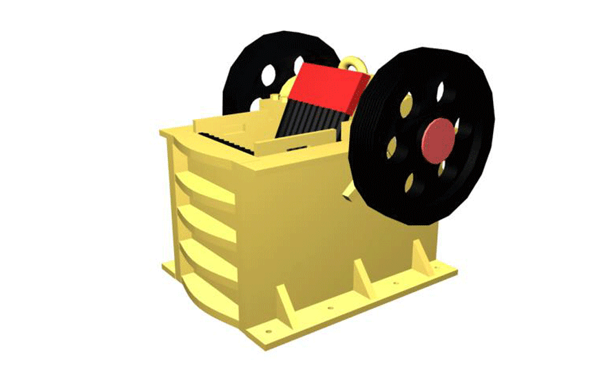 顎式破碎機工作動畫